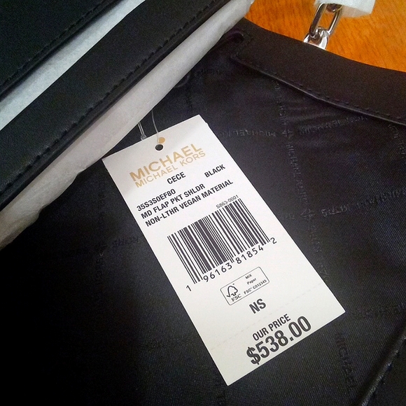 NEW!🌟HP🌟MICHAEL KORS Cece Medium Flap Shoulder Satchel Crossbody - Picture 8 of 12